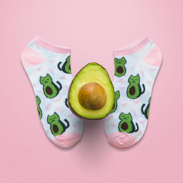 Cat Food 5 Pack Ankle Sock Set