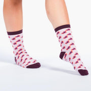 Women's Heart Sunglasses Socks