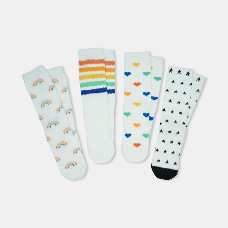 Fuzzy Sock 4 Pack