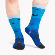 Men's The Deep Blue Socks