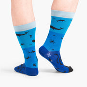 Men's The Deep Blue Socks