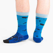 Men's The Deep Blue Socks