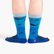 Men's The Deep Blue Socks