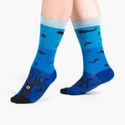 Men's The Deep Blue Socks