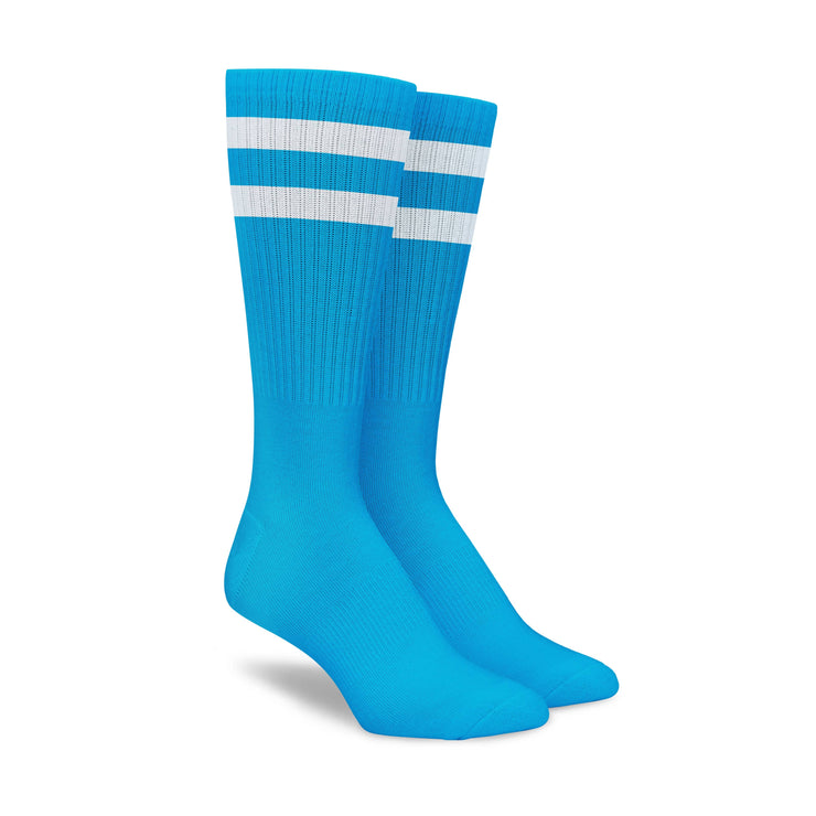 Blue White Stripe Crew