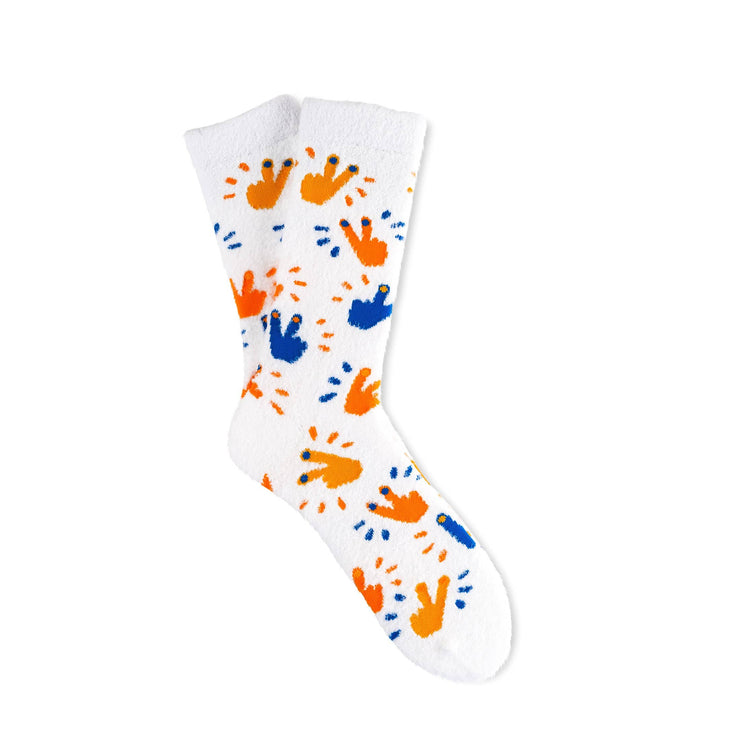 Fuzzy Sock 4 Pair Wild Set