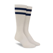 Oatmeal Black Stripe Crew