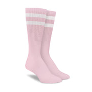 Pink White Stripe Crew